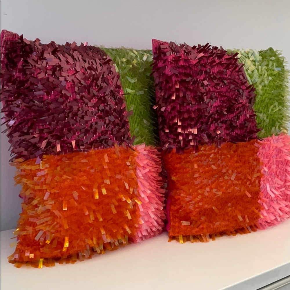 DAVENPORT DECORATIVE COLORFUL PALETTES PILLOWS